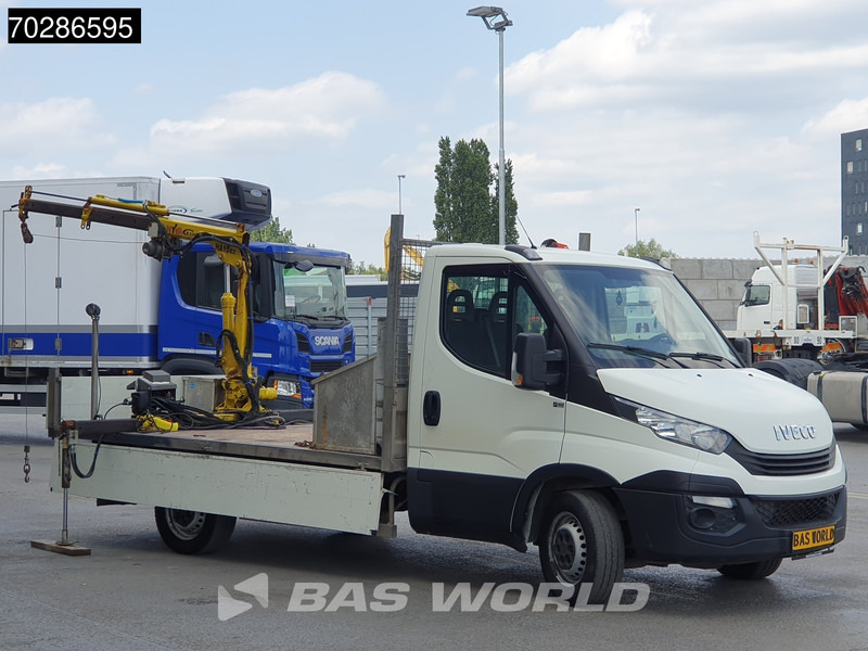 Iveco Daily 35S14 Open Laadbak Kraanwagen Hyva HA15 Euro6 3,5t Trekhaak Crane Kranwagen Pritsche Pickup Open Box Trekhaak - Dodávka valník: obrázek 2 Iveco Daily 35S14 Open Laadbak Kraanwagen Hyva HA15 Euro6 3,5t Trekhaak Crane Kranwagen Pritsche Pickup Open Box Trekhaak - Dodávka valník: obrázek 2