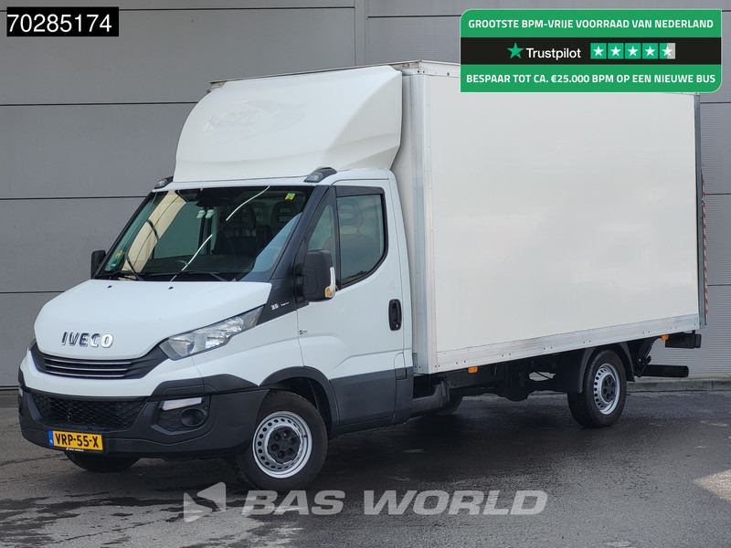Iveco Daily 35S16 Automaat Laadklep Bakwagen 160PK Airco Cruise Euro6 Meubelbak Koffer 19m3 Airco Cruise control - Dodávka skřín: obrázek 1 Iveco Daily 35S16 Automaat Laadklep Bakwagen 160PK Airco Cruise Euro6 Meubelbak Koffer 19m3 Airco Cruise control - Dodávka skřín: obrázek 1