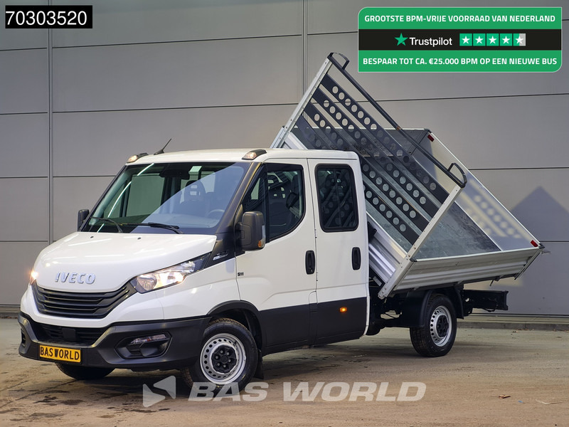 Iveco Daily 35S16 Driezijdige Automaat Kipper Dubbel Cabine 3,5t Trekhaak 160PK Airco Camera Euro6 Tipper Benne Kieper Airco Trekhaak - Dodávka sklápěč: obrázek 1 Iveco Daily 35S16 Driezijdige Automaat Kipper Dubbel Cabine 3,5t Trekhaak 160PK Airco Camera Euro6 Tipper Benne Kieper Airco Trekhaak - Dodávka sklápěč: obrázek 1