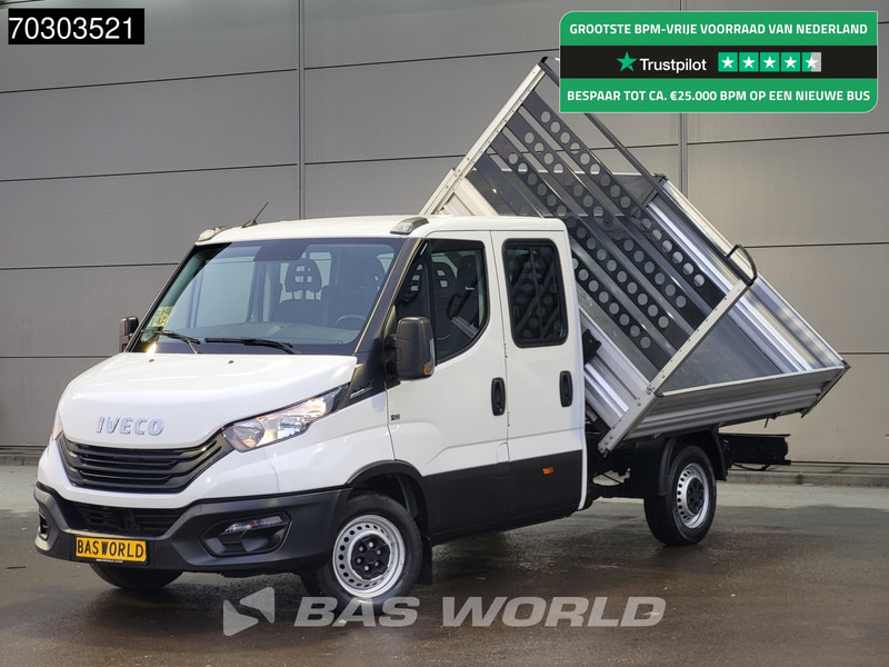 Iveco Daily 35S16 Driezijdige Automaat Kipper Dubbel Cabine 3,5t Trekhaak 160PK Airco Camera Euro6 Tipper Benne Kieper Airco Trekhaak - Dodávka sklápěč: obrázek 1 Iveco Daily 35S16 Driezijdige Automaat Kipper Dubbel Cabine 3,5t Trekhaak 160PK Airco Camera Euro6 Tipper Benne Kieper Airco Trekhaak - Dodávka sklápěč: obrázek 1