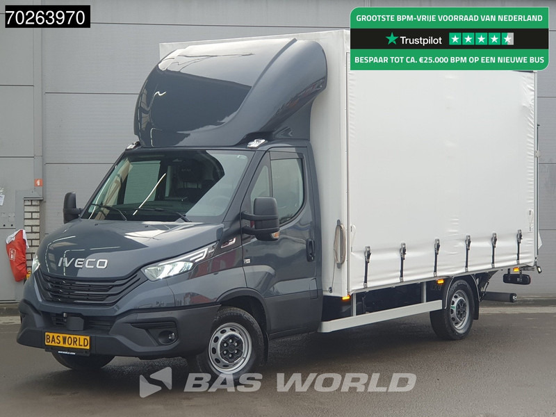 Iveco Daily 35S18 3.0L Automaat Schuifzeilen Laadklep 2025-Model ACC LED Navi 3,5t Trekvermogen Euro6 Schuifzeil Zeilen Meubelbak Bakwagen K - Plachtová dodávka: obrázek 1 Iveco Daily 35S18 3.0L Automaat Schuifzeilen Laadklep 2025-Model ACC LED Navi 3,5t Trekvermogen Euro6 Schuifzeil Zeilen Meubelbak Bakwagen K - Plachtová dodávka: obrázek 1