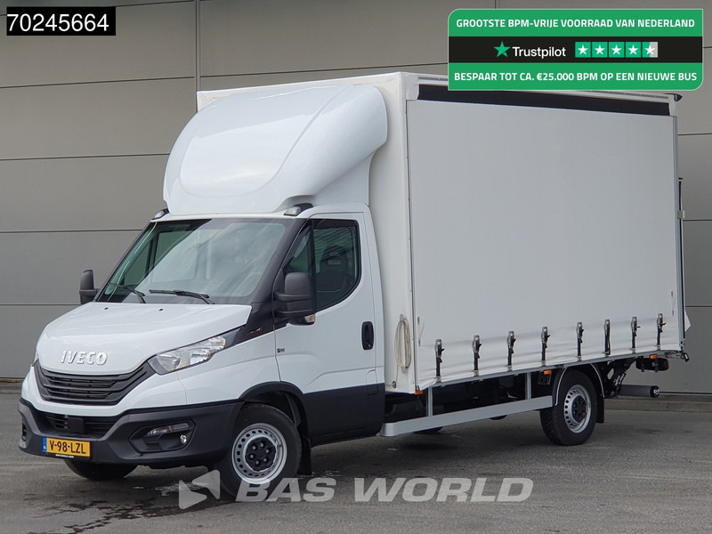 Iveco Daily 35S18 3.0L Laadklep 180PK Schuifzeilen Airco Cruise Bakwagen Euro6 Meubelbak Zeilenwagen Schuifzeil Plane 22m3 Airco Cruise cont - Plachtová dodávka: obrázek 1 Iveco Daily 35S18 3.0L Laadklep 180PK Schuifzeilen Airco Cruise Bakwagen Euro6 Meubelbak Zeilenwagen Schuifzeil Plane 22m3 Airco Cruise cont - Plachtová dodávka: obrázek 1