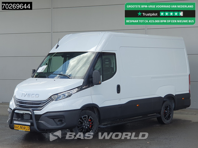 Iveco Daily 35S21 3.0L Automaat Black Edition 2025 model L2H2 Trekhaak Tacho ACC LED CarPlay Velgen Camera 12m3 Airco Trekhaak - Furgon: obrázek 1 Iveco Daily 35S21 3.0L Automaat Black Edition 2025 model L2H2 Trekhaak Tacho ACC LED CarPlay Velgen Camera 12m3 Airco Trekhaak - Furgon: obrázek 1