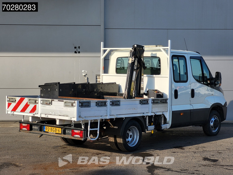 Dodávka valník Iveco Daily 50C17 3,0L Automaat 170PK HIAB 017T-2 DC Open laadbak Dubbellucht Airco Euro6 Pickup Crane Kraanwagen Kranwagen Pritsche Airco D: obrázek 6