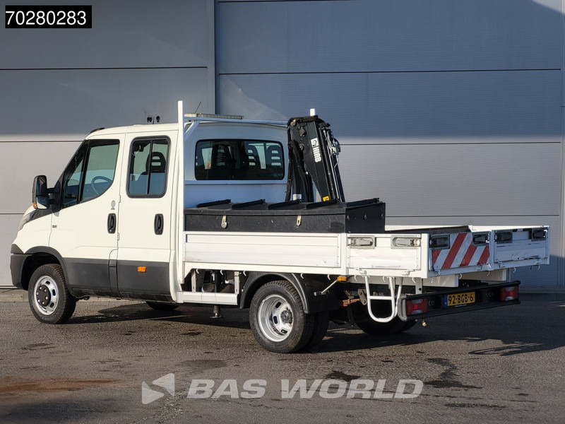 Dodávka valník Iveco Daily 50C17 3,0L Automaat 170PK HIAB 017T-2 DC Open laadbak Dubbellucht Airco Euro6 Pickup Crane Kraanwagen Kranwagen Pritsche Airco D: obrázek 7