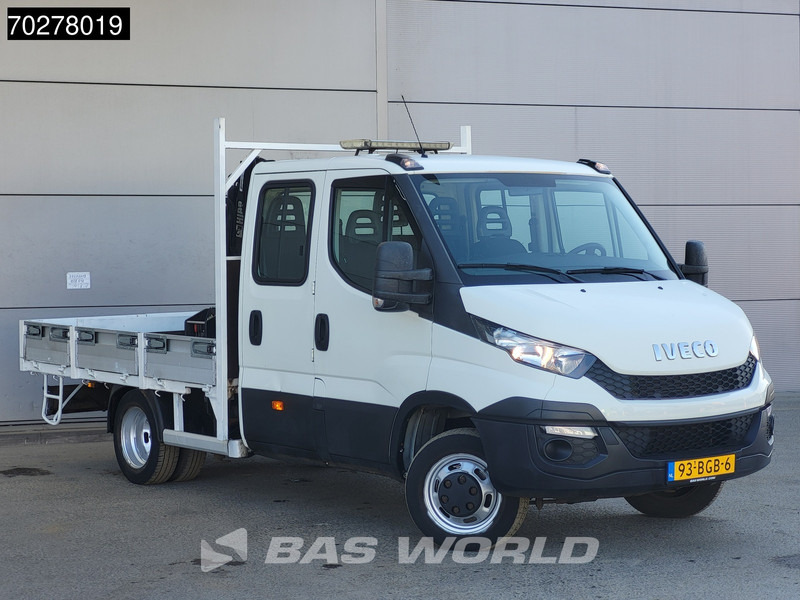 Iveco Daily 50C17 3.0L Automaat DC Open laadbak Kraan Hiab 017T-2 Airco APK 10-2025 Pickup Crane Kraanwagen Pritsche Airco Dubbel cabine - Dodávka valník: obrázek 3 Iveco Daily 50C17 3.0L Automaat DC Open laadbak Kraan Hiab 017T-2 Airco APK 10-2025 Pickup Crane Kraanwagen Pritsche Airco Dubbel cabine - Dodávka valník: obrázek 3