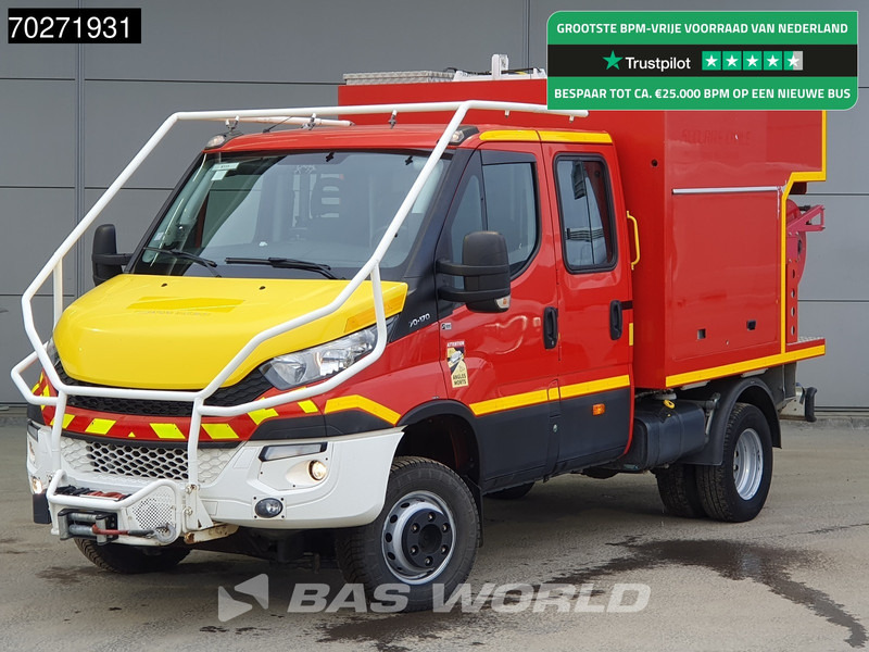 Iveco Daily 70C17 4x4 Achleitner Firetruck Brandweerwagen AWD Allrad Camper 1200liter Airco Dubbel cabine Trekhaak Cruise control - Pohotovostní vůz: obrázek 1 Iveco Daily 70C17 4x4 Achleitner Firetruck Brandweerwagen AWD Allrad Camper 1200liter Airco Dubbel cabine Trekhaak Cruise control - Pohotovostní vůz: obrázek 1