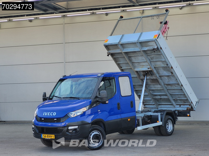 Iveco Daily 70C17 Drie-Zijdige 3.0L Kipper 7-tons Kraan Dubbellucht 170PK 3,5t Trekhaak Airco Tipper Benne Kieper Kraanwagen Crane Kranwagen - Dodávka sklápěč: obrázek 3 Iveco Daily 70C17 Drie-Zijdige 3.0L Kipper 7-tons Kraan Dubbellucht 170PK 3,5t Trekhaak Airco Tipper Benne Kieper Kraanwagen Crane Kranwagen - Dodávka sklápěč: obrázek 3