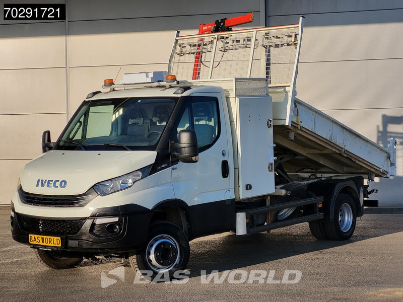 Iveco Daily 70C18 3.0L Open Laadbak 500KG Kraan Kraanwagen Open Laadbak 3,5t Trekhaak Airco Cruise Euro6 Kraan Crane Kranwagen Pritsche Pick - Dodávka valník: obrázek 5 Iveco Daily 70C18 3.0L Open Laadbak 500KG Kraan Kraanwagen Open Laadbak 3,5t Trekhaak Airco Cruise Euro6 Kraan Crane Kranwagen Pritsche Pick - Dodávka valník: obrázek 5