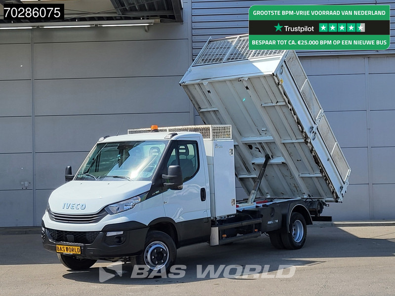 Iveco Daily 72C18 3.0L Kipper Dubbellucht 3,5t Trekhaak Airco Cruise Euro6 Tipper Benne Kieper 7m3 Airco Trekhaak Cruise control - Dodávka sklápěč: obrázek 1 Iveco Daily 72C18 3.0L Kipper Dubbellucht 3,5t Trekhaak Airco Cruise Euro6 Tipper Benne Kieper 7m3 Airco Trekhaak Cruise control - Dodávka sklápěč: obrázek 1