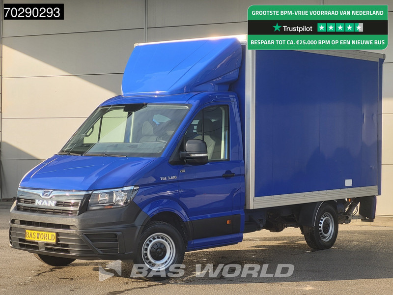 MAN TGE 3.120 D'Hollandia 1000KG Laadklep Bakwagen Airco Euro6 Meubelbak Koffer 15m3 Airco - Dodávka skřín: obrázek 1 MAN TGE 3.120 D'Hollandia 1000KG Laadklep Bakwagen Airco Euro6 Meubelbak Koffer 15m3 Airco - Dodávka skřín: obrázek 1