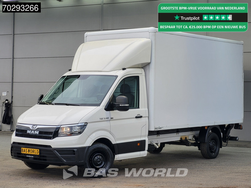 MAN TGE 3.140 Automaat Laadklep Bakwagen Airco Cruise Camera Euro6 Meubelbak Koffer 20m3 Airco Cruise control - Dodávka skřín: obrázek 1 MAN TGE 3.140 Automaat Laadklep Bakwagen Airco Cruise Camera Euro6 Meubelbak Koffer 20m3 Airco Cruise control - Dodávka skřín: obrázek 1