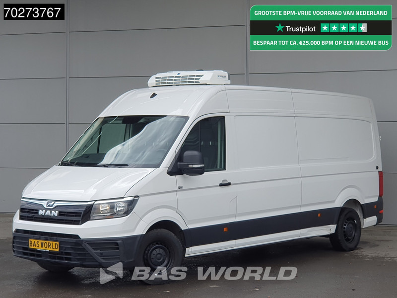 MAN TGE 3.140 Koelwagen Automaat Thermo King V-200 MAX L4H3 Airco Camera Parkeersensoren L3H2 Euro6 Koel Koeler Kühl Kühler Kühlwagen 12m3 Air - Chladící dodávka: obrázek 1 MAN TGE 3.140 Koelwagen Automaat Thermo King V-200 MAX L4H3 Airco Camera Parkeersensoren L3H2 Euro6 Koel Koeler Kühl Kühler Kühlwagen 12m3 Air - Chladící dodávka: obrázek 1