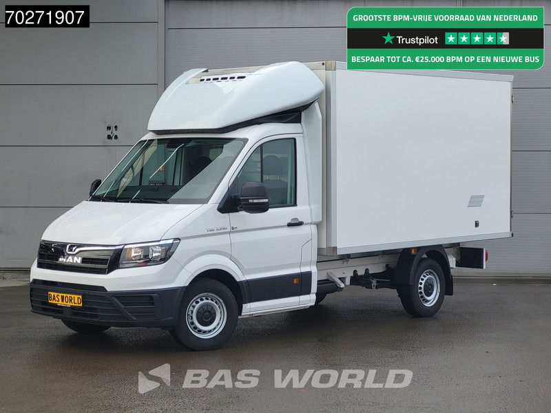 MAN TGE 3.140 Koelwagen Zijdeur Carrier CITIMAX 280 Bakwagen Koel Koeler KÜHLER 13m3 Airco - Chladící dodávka: obrázek 1 MAN TGE 3.140 Koelwagen Zijdeur Carrier CITIMAX 280 Bakwagen Koel Koeler KÜHLER 13m3 Airco - Chladící dodávka: obrázek 1