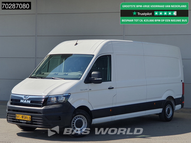 MAN TGE 3.140 L4H3 Trekhaak Airco Cruise Camera Parkeersensoren Euro6 L3H2 15m3 Airco Trekhaak Cruise control - Furgon: obrázek 1 MAN TGE 3.140 L4H3 Trekhaak Airco Cruise Camera Parkeersensoren Euro6 L3H2 15m3 Airco Trekhaak Cruise control - Furgon: obrázek 1