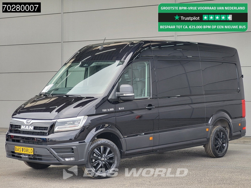 MAN TGE 3.180 4x4 Automaat 2025 Facelift L3H3 LED ACC Navi Airco Cruise Camera Parkeersensoren L2H2 Allrad 4WD 12m3 Airco - Furgon: obrázek 1 MAN TGE 3.180 4x4 Automaat 2025 Facelift L3H3 LED ACC Navi Airco Cruise Camera Parkeersensoren L2H2 Allrad 4WD 12m3 Airco - Furgon: obrázek 1