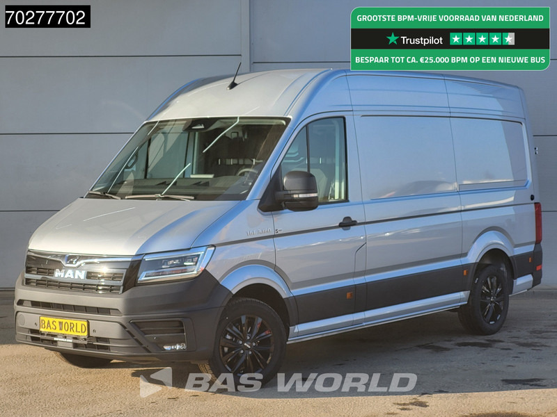 MAN TGE 3.180 Automaat 180PK L3H3 LED Airco Cruise Trekhaak Camera Parkeersensoren L2H2 11m3 Airco Trekhaak - Furgon: obrázek 1 MAN TGE 3.180 Automaat 180PK L3H3 LED Airco Cruise Trekhaak Camera Parkeersensoren L2H2 11m3 Airco Trekhaak - Furgon: obrázek 1
