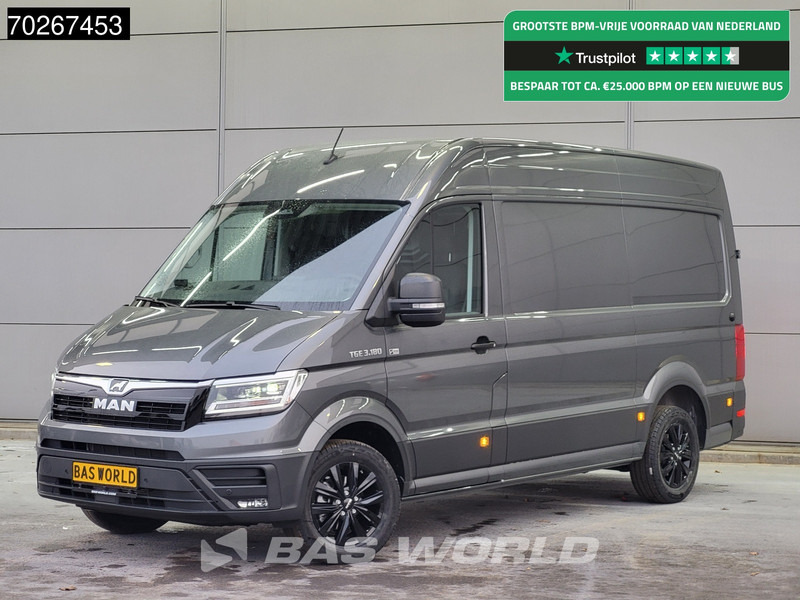 MAN TGE 3.180 Automaat 2025 model Facelift Black Edition L3H3 ACC Trekhaak L2H2 11m3 Airco Trekhaak - Furgon: obrázek 1 MAN TGE 3.180 Automaat 2025 model Facelift Black Edition L3H3 ACC Trekhaak L2H2 11m3 Airco Trekhaak - Furgon: obrázek 1