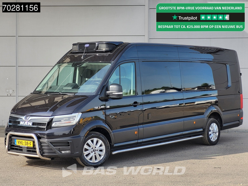 MAN TGE 3.180 Koelwagen Bi-Temp Vriezer Automaat Carrier Pulsor 400mt 230V stekker Trekhaak ACC LED Navi Airco Camera Parkeersensoren Koel Koe - Chladící dodávka: obrázek 1 MAN TGE 3.180 Koelwagen Bi-Temp Vriezer Automaat Carrier Pulsor 400mt 230V stekker Trekhaak ACC LED Navi Airco Camera Parkeersensoren Koel Koe - Chladící dodávka: obrázek 1