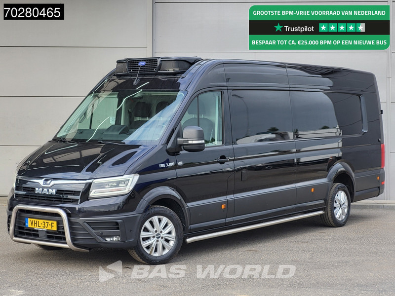 MAN TGE 3.180 Koelwagen Bi-Temp Vriezer Automaat Carrier Pulsor 400mt 230V stekker Trekhaak ACC LED Navi Airco Camera Parkeersensoren Koel Koe - Chladící dodávka: obrázek 1 MAN TGE 3.180 Koelwagen Bi-Temp Vriezer Automaat Carrier Pulsor 400mt 230V stekker Trekhaak ACC LED Navi Airco Camera Parkeersensoren Koel Koe - Chladící dodávka: obrázek 1