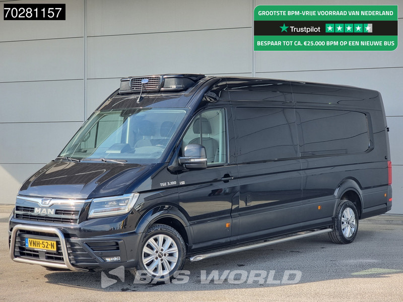 MAN TGE 3.180 Koelwagen Bi-Temp Vriezer Automaat Carrier Pulsor 400mt 230V stekker Trekhaak ACC LED Navi Airco Camera Parkeersensoren Koel Koe - Chladící dodávka: obrázek 1 MAN TGE 3.180 Koelwagen Bi-Temp Vriezer Automaat Carrier Pulsor 400mt 230V stekker Trekhaak ACC LED Navi Airco Camera Parkeersensoren Koel Koe - Chladící dodávka: obrázek 1