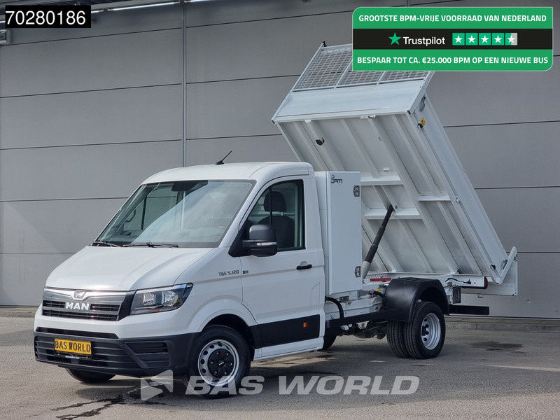MAN TGE 5.120 Kipper Dubbellucht 3500kg trekhaak Navi Airco Cruise Tipper Benne Kieper Airco Cruise control - Dodávka sklápěč: obrázek 1 MAN TGE 5.120 Kipper Dubbellucht 3500kg trekhaak Navi Airco Cruise Tipper Benne Kieper Airco Cruise control - Dodávka sklápěč: obrázek 1