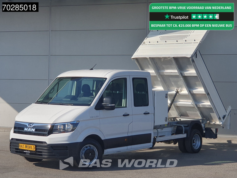 MAN TGE 5.120 Open Laadbak met Kist Dubbel Cabine Dubbellucht 3,5t Trekhaak Navi Airco Cruise Camera Euro6 Pritsche Pickup Open Box 2m3 Airco - Dodávka valník: obrázek 1 MAN TGE 5.120 Open Laadbak met Kist Dubbel Cabine Dubbellucht 3,5t Trekhaak Navi Airco Cruise Camera Euro6 Pritsche Pickup Open Box 2m3 Airco - Dodávka valník: obrázek 1