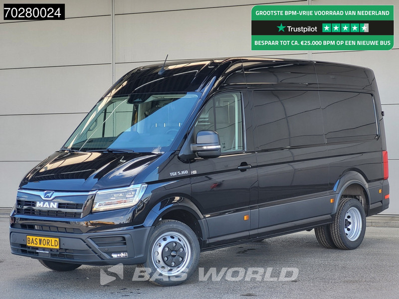 MAN TGE 5.160 Uniek! Dubbellucht Automaat 2025-model L3H3 ACC LED Navi Airco Camera Parkeersensoren CarPlay Euro6 L2H2 12m3 Airco - Furgon: obrázek 1 MAN TGE 5.160 Uniek! Dubbellucht Automaat 2025-model L3H3 ACC LED Navi Airco Camera Parkeersensoren CarPlay Euro6 L2H2 12m3 Airco - Furgon: obrázek 1