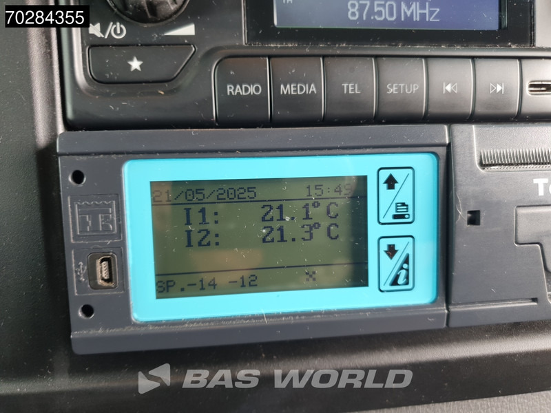 Chladící dodávka Mercedes-Benz 314 CDI Bi Temp Koelwagen Vriezer Automaat Zijdeur Thermo King V-300 Max Euro6 Koeler Koel Vries Vriezer Kühlwagen Frigo 15m3 Airco: obrázek 19