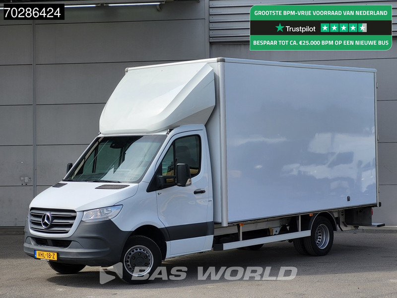 Mercedes-Benz Sprinter 514 CDI Automaat Bakwagen Dubbellucht Achterdeuren Navi Airco Cruise Carplay MBUX Euro6 Meubelbak Koffer 23m3 Airco Cruise contr - Dodávka skřín: obrázek 1 Mercedes-Benz Sprinter 514 CDI Automaat Bakwagen Dubbellucht Achterdeuren Navi Airco Cruise Carplay MBUX Euro6 Meubelbak Koffer 23m3 Airco Cruise contr - Dodávka skřín: obrázek 1