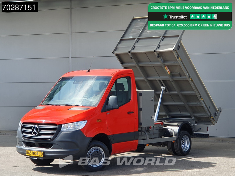 Mercedes-Benz Sprinter 514 CDI Kipper met Kist Dubbellucht 3,5t Trekhaak Airco Cruise Euro6 Tipper Benne Kieper 2m3 Airco Trekhaak Cruise control - Dodávka sklápěč: obrázek 1 Mercedes-Benz Sprinter 514 CDI Kipper met Kist Dubbellucht 3,5t Trekhaak Airco Cruise Euro6 Tipper Benne Kieper 2m3 Airco Trekhaak Cruise control - Dodávka sklápěč: obrázek 1