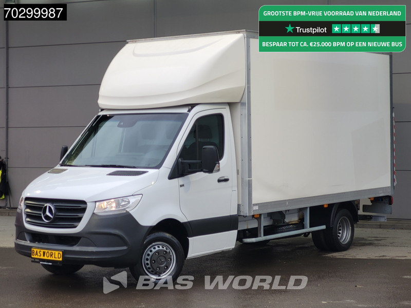 Mercedes-Benz Sprinter 514 CDI Laadklep Zijdeur Dubbellucht Bakwagen Airco Cruise MBUX CarPlay D'Hollandia Euro6 Meubelbak Koffer Airco Cruise control - Dodávka skřín: obrázek 1 Mercedes-Benz Sprinter 514 CDI Laadklep Zijdeur Dubbellucht Bakwagen Airco Cruise MBUX CarPlay D'Hollandia Euro6 Meubelbak Koffer Airco Cruise control - Dodávka skřín: obrázek 1