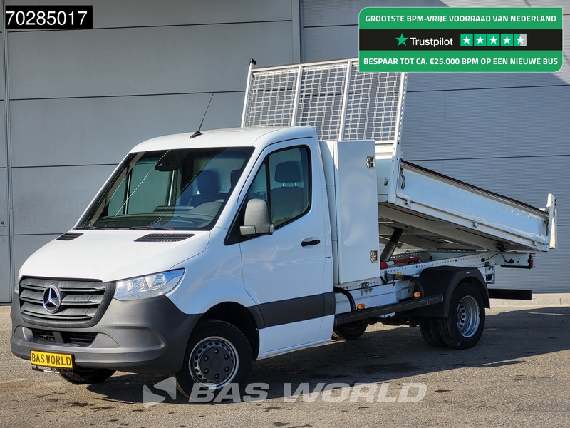 Mercedes-Benz Sprinter 514 CDI Open Laadbak met Kist Dubbellucht 3,5t Trekhaak Airco Euro6 Pritsche Pickup Open Box 2m3 Airco Trekhaak - Dodávka valník: obrázek 1 Mercedes-Benz Sprinter 514 CDI Open Laadbak met Kist Dubbellucht 3,5t Trekhaak Airco Euro6 Pritsche Pickup Open Box 2m3 Airco Trekhaak - Dodávka valník: obrázek 1