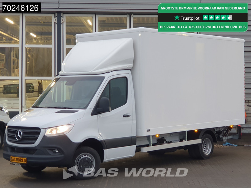 Mercedes-Benz Sprinter 515 CDI Automaat 1000kg Laadklep Zijdeur Dubbellucht Bakwagen MBUX Airco Cruise MBUX Koffer Meubelbak 21m3 Airco Cruise control - Dodávka skřín: obrázek 1 Mercedes-Benz Sprinter 515 CDI Automaat 1000kg Laadklep Zijdeur Dubbellucht Bakwagen MBUX Airco Cruise MBUX Koffer Meubelbak 21m3 Airco Cruise control - Dodávka skřín: obrázek 1