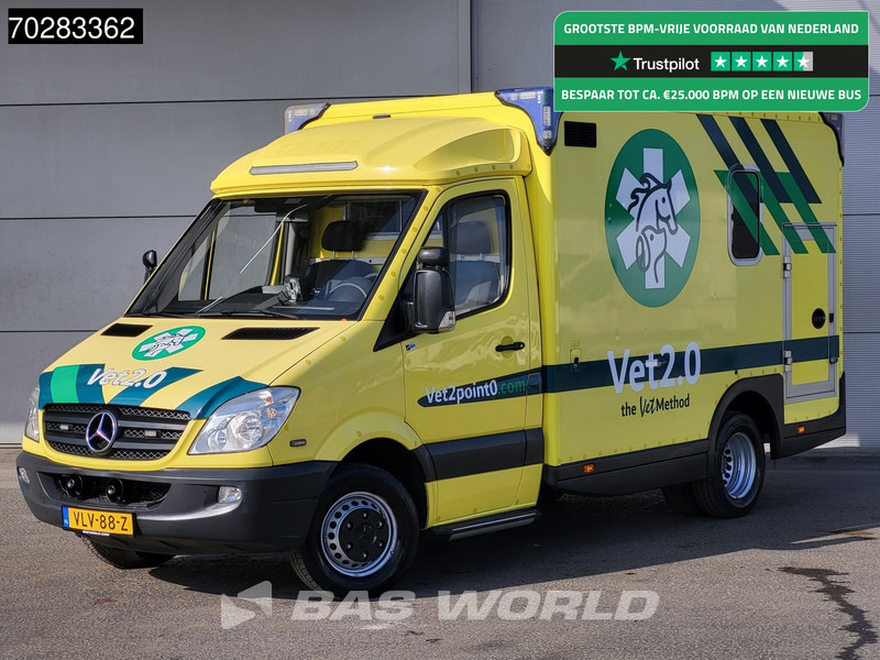 Mercedes-Benz Sprinter 519 CDI 3.0L V6 Automaat 190PK Ambulance Trekhaak Airco Cruise APK 02-2026 Euro6 Rettungswagen Krankenwagen 13m3 Airco Trekhaak - Pohotovostní vůz: obrázek 1 Mercedes-Benz Sprinter 519 CDI 3.0L V6 Automaat 190PK Ambulance Trekhaak Airco Cruise APK 02-2026 Euro6 Rettungswagen Krankenwagen 13m3 Airco Trekhaak - Pohotovostní vůz: obrázek 1