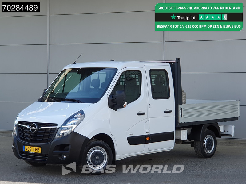Opel Movano 135PK Open Laadbak Dubbel Cabine Trekhaak LED Airco Cruise Euro6 Pritsche Pickup Open Box Airco Trekhaak Cruise control - Dodávka valník: obrázek 1 Opel Movano 135PK Open Laadbak Dubbel Cabine Trekhaak LED Airco Cruise Euro6 Pritsche Pickup Open Box Airco Trekhaak Cruise control - Dodávka valník: obrázek 1