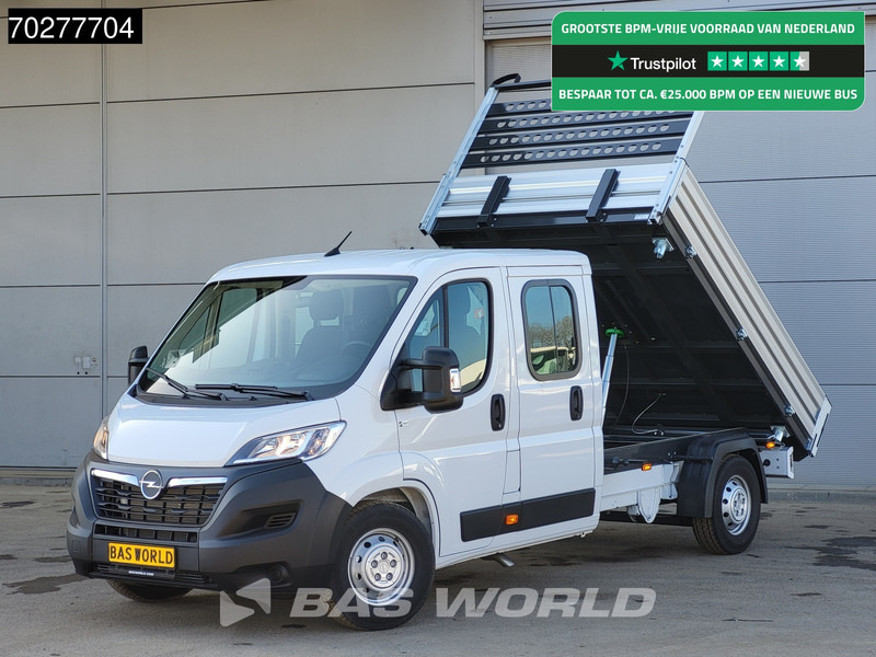Opel Movano 140PK 3 zijdige Kipper Dubbel Cabine Airco Cruise Tipper Benne Kieper Airco Dubbel cabine Cruise control - Dodávka sklápěč: obrázek 1 Opel Movano 140PK 3 zijdige Kipper Dubbel Cabine Airco Cruise Tipper Benne Kieper Airco Dubbel cabine Cruise control - Dodávka sklápěč: obrázek 1
