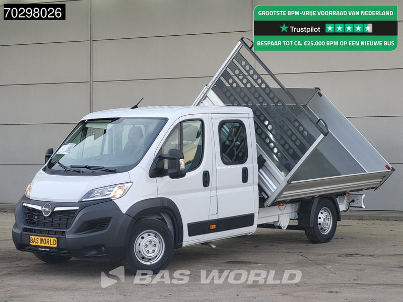 Opel Movano 140PK Driezijdige Kipper Dubbel Cabine Airco Cruise Euro6 Tipper Benne Kieper Dreiseitenkipper Airco Cruise control - Dodávka sklápěč: obrázek 1 Opel Movano 140PK Driezijdige Kipper Dubbel Cabine Airco Cruise Euro6 Tipper Benne Kieper Dreiseitenkipper Airco Cruise control - Dodávka sklápěč: obrázek 1