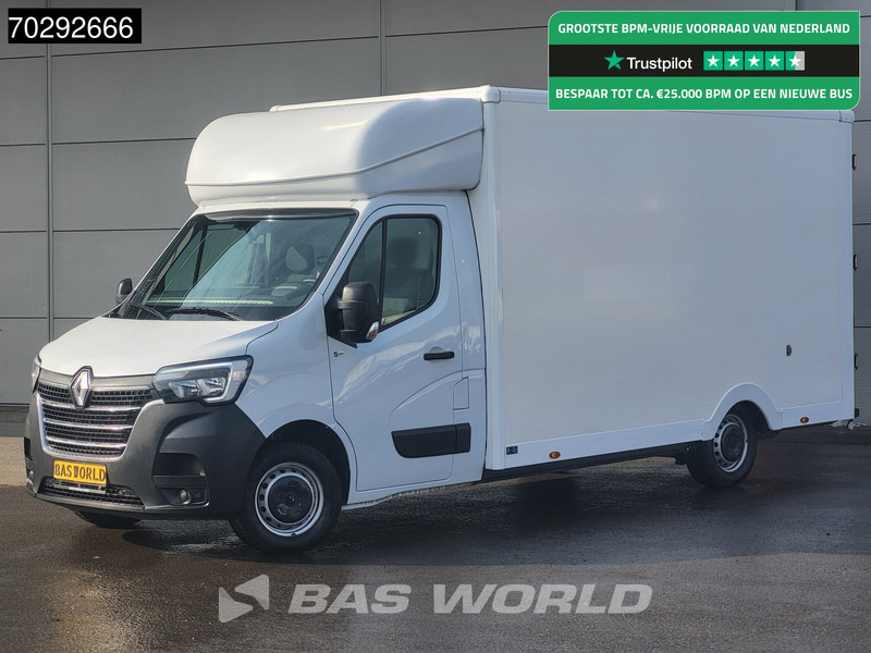 Renault Master 145PK Bakwagen Lowliner Achterdeuren LED Airco Cruise Euro6 Meubelbak Koffer 20m3 Airco Cruise control - Dodávka skřín: obrázek 1 Renault Master 145PK Bakwagen Lowliner Achterdeuren LED Airco Cruise Euro6 Meubelbak Koffer 20m3 Airco Cruise control - Dodávka skřín: obrázek 1