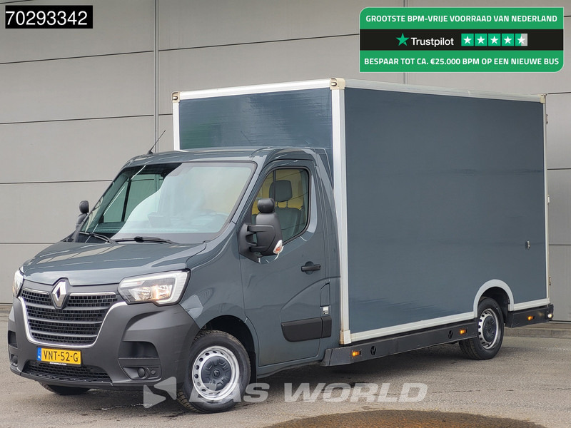 Renault Master 150PK Bakwagen Airco Cruise Luchtvering Meubelbak Plancher Verkoopwagen Foodtruck Paardenwagen 18m3 Airco Cruise control - Dodávka skřín: obrázek 1 Renault Master 150PK Bakwagen Airco Cruise Luchtvering Meubelbak Plancher Verkoopwagen Foodtruck Paardenwagen 18m3 Airco Cruise control - Dodávka skřín: obrázek 1