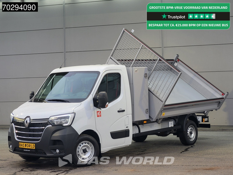 Renault Master 165PK 3 zijdige Kipper met Kist Trekhaak Airco Cruise Tipper Kieper Benne Airco Trekhaak Cruise control - Dodávka sklápěč: obrázek 1 Renault Master 165PK 3 zijdige Kipper met Kist Trekhaak Airco Cruise Tipper Kieper Benne Airco Trekhaak Cruise control - Dodávka sklápěč: obrázek 1