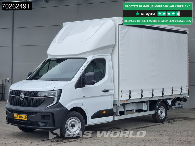 Renault Master 170pk Schuifzeilen met Laadklep 2025 Model LED Carplay Airco Cruise Schuifzeil Zeilen Koffer Meubelbak 21m3 Airco Cruise control - Plachtová dodávka: obrázek 1 Renault Master 170pk Schuifzeilen met Laadklep 2025 Model LED Carplay Airco Cruise Schuifzeil Zeilen Koffer Meubelbak 21m3 Airco Cruise control - Plachtová dodávka: obrázek 1