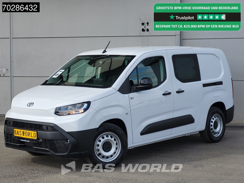 Toyota ProAce City 136pk Elektrisch 50kWh Long 2x Schuifdeur WLTP 275km LED Airco CarPlay Camera Parkeersensoren 3m3 Airco Cruise control - Malá dodávka, Elektrická dodávka: obrázek 1 Toyota ProAce City 136pk Elektrisch 50kWh Long 2x Schuifdeur WLTP 275km LED Airco CarPlay Camera Parkeersensoren 3m3 Airco Cruise control - Malá dodávka, Elektrická dodávka: obrázek 1