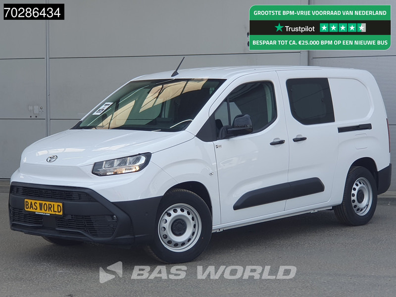 Toyota ProAce City Active 136pk Elektrisch 50kWh Long 2x Schuifdeur WLTP 275km LED Airco CarPlay Camera Parkeersensoren 3m3 Airco Cruise control - Malá dodávka, Elektrická dodávka: obrázek 1 Toyota ProAce City Active 136pk Elektrisch 50kWh Long 2x Schuifdeur WLTP 275km LED Airco CarPlay Camera Parkeersensoren 3m3 Airco Cruise control - Malá dodávka, Elektrická dodávka: obrázek 1
