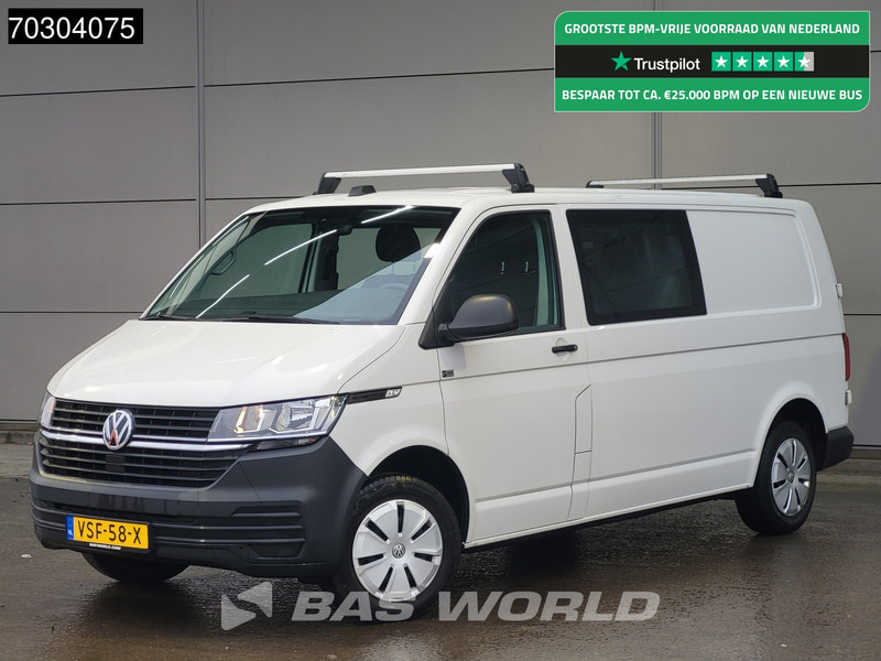 Volkswagen Transporter 110PK Dubbel Cabine L2H1 Trekhaak Airco Cruise Imperiaal APK 10-2026 Euro6 L2 Airco Trekhaak Cruise control - Malá dodávka: obrázek 1 Volkswagen Transporter 110PK Dubbel Cabine L2H1 Trekhaak Airco Cruise Imperiaal APK 10-2026 Euro6 L2 Airco Trekhaak Cruise control - Malá dodávka: obrázek 1