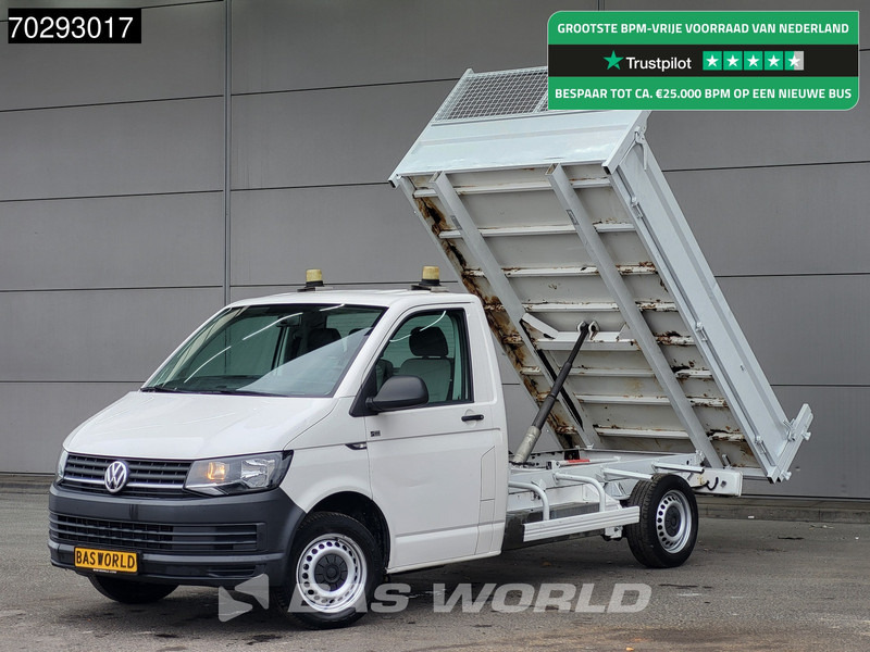 Volkswagen Transporter 150PK Kipper Trekhaak Euro6 Tipper Benne Kieper Trekhaak - Dodávka valník: obrázek 1 Volkswagen Transporter 150PK Kipper Trekhaak Euro6 Tipper Benne Kieper Trekhaak - Dodávka valník: obrázek 1