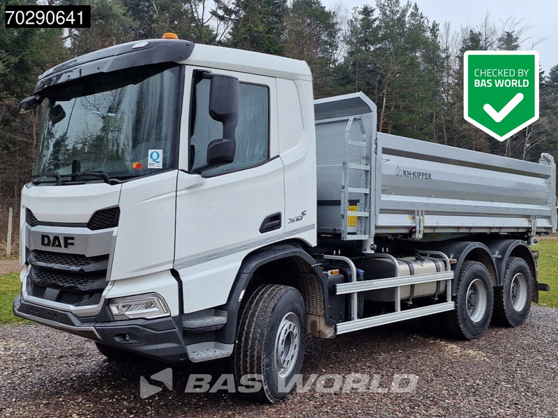 DAF XD 450 XD 6X4 NEW! 12m3 KH 3-way Tipper Big-Axle Steel suspension Euro 6 - Sklápěč: obrázek 1 DAF XD 450 XD 6X4 NEW! 12m3 KH 3-way Tipper Big-Axle Steel suspension Euro 6 - Sklápěč: obrázek 1