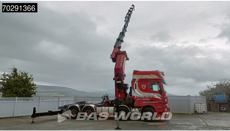 DAF XF105.510 XF 8X4 Palfinger PK150.002 9x Extensions Winch Big-Axle Euro 5 Kran Crane - Nákladní automobil valníkový/ Plošinový, Auto s hydraulickou rukou: obrázek 3 DAF XF105.510 XF 8X4 Palfinger PK150.002 9x Extensions Winch Big-Axle Euro 5 Kran Crane - Nákladní automobil valníkový/ Plošinový, Auto s hydraulickou rukou: obrázek 3