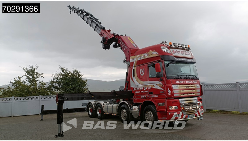 DAF XF105.510 XF 8X4 Palfinger PK150.002 9x Extensions Winch Big-Axle Euro 5 Kran Crane - Nákladní automobil valníkový/ Plošinový, Auto s hydraulickou rukou: obrázek 2 DAF XF105.510 XF 8X4 Palfinger PK150.002 9x Extensions Winch Big-Axle Euro 5 Kran Crane - Nákladní automobil valníkový/ Plošinový, Auto s hydraulickou rukou: obrázek 2