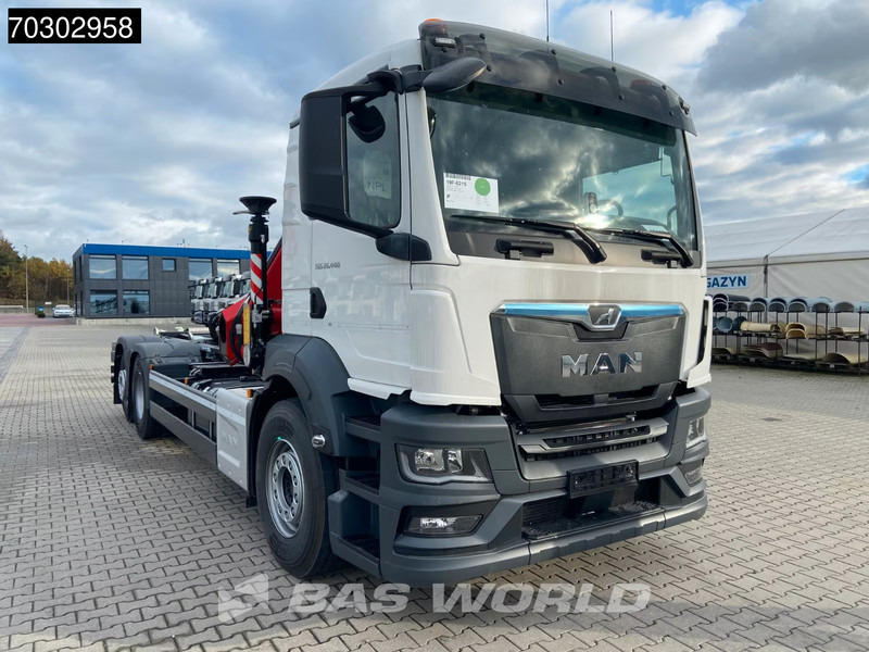MAN TGS 26.440 6X2 NEW! Fassi 235A Crane Hyva 20-57-S Lift+ Steering Axle Euro 6 - Hákový nosič kontejnerů, Auto s hydraulickou rukou: obrázek 3 MAN TGS 26.440 6X2 NEW! Fassi 235A Crane Hyva 20-57-S Lift+ Steering Axle Euro 6 - Hákový nosič kontejnerů, Auto s hydraulickou rukou: obrázek 3